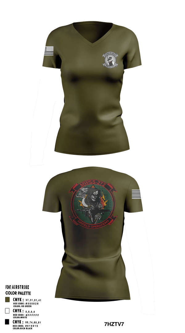 Women's Short Sleeve Vneck Shirt, MWSS-272, Marines, Teamtime, Team time, sublimation, custom sports apparel, team uniforms, spirit wear, spiritwear, sports uniforms, custom shirts, team store, custom team store, fundraiser sports, apparel fundraiser