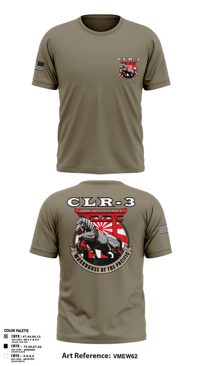 CLR-3 64483904 Short Sleeve Performance Shirt - 1