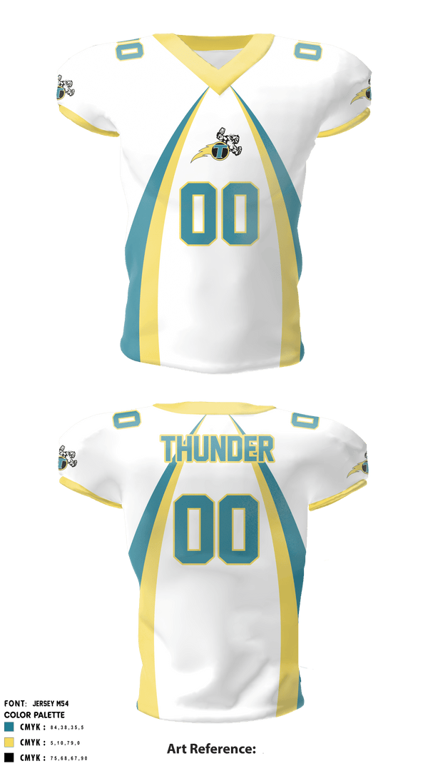 Football Jersey, NE Thunder Football, Football, Teamtime, Team time, sublimation, custom sports apparel, team uniforms, spirit wear, spiritwear, sports uniforms, custom shirts, team store, custom team store, fundraiser sports, apparel fundraiser