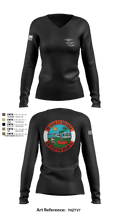 Air station Miami 80426238 Women's Long Sleeve V-neck Shirt - 1