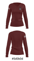 Brookland-Cayce High School Basketball 29808209 Women's Long Sleeve V-neck Shirt - 20