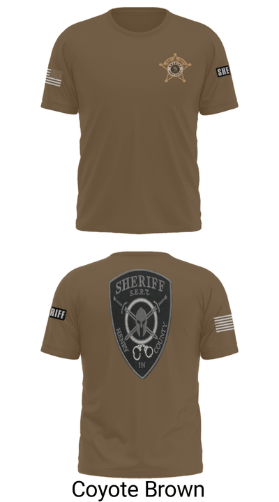 Henry County S.E.R.T. 87395571 Short Sleeve Performance Shirt - 32