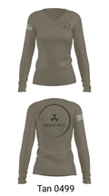 Memento Mori 34413347 Women's Long Sleeve V-neck Shirt - 41