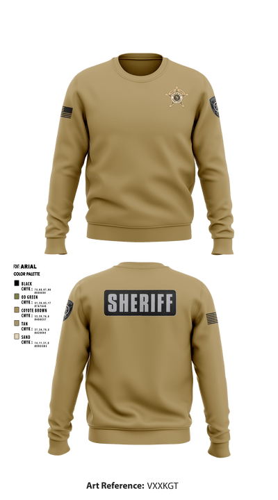 Henry County S.E.R.T. 87395571 Crew Neck Sweatshirt - 3