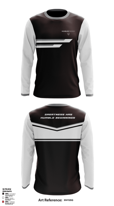 Humbled prodigy 68700461 Long Sleeve Performance Shirt - 1