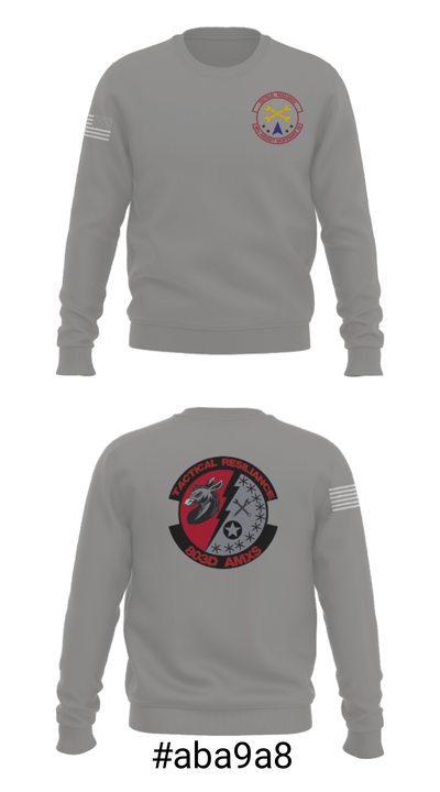 803rd AMXS 6035859 Crew Neck Sweatshirt - 7
