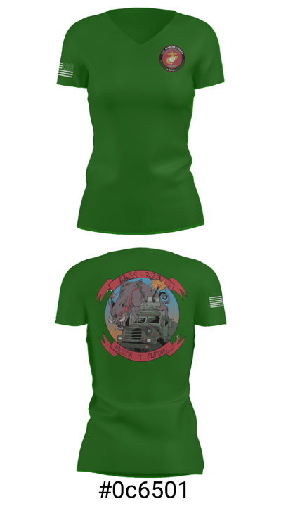 Mwss-273 21375941 Women's Short Sleeve V-neck Shirt - 19