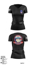 1-501st parachute infantry 33780873 Women's Short Sleeve V-neck Shirt - 1