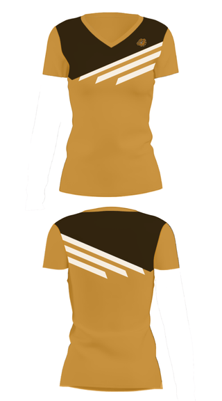 Women's Short Sleeve Vneck Shirt, Mcgregor High School Dance, Spirit Store, Teamtime, Team time, sublimation, custom sports apparel, team uniforms, spirit wear, spiritwear, sports uniforms, custom shirts, team store, custom team store, fundraiser sports, apparel fundraiser