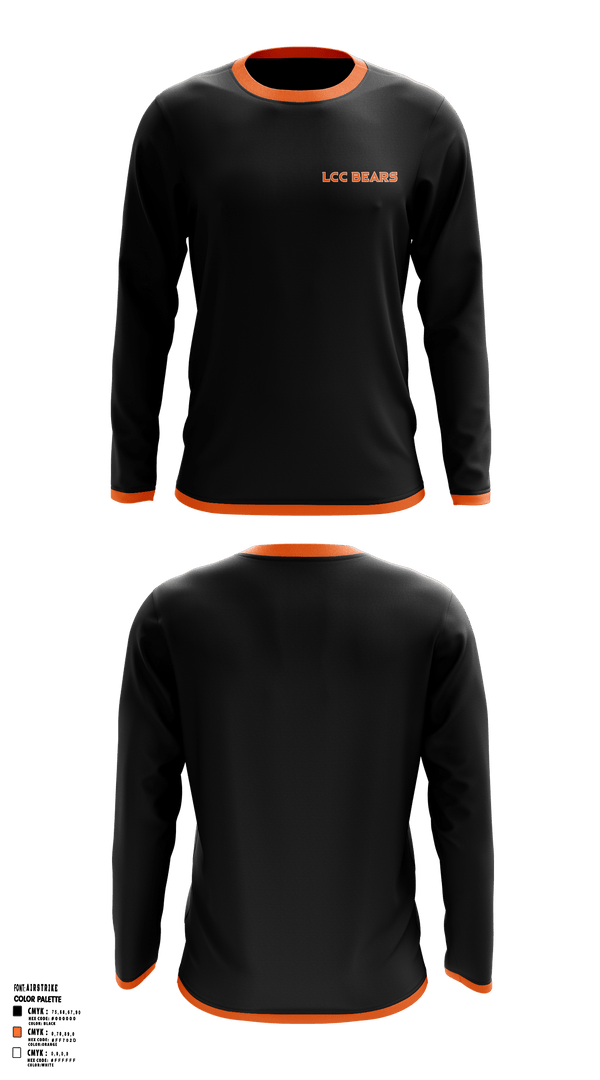 Long Sleeve Performance Shirt, Bears, Golf, Teamtime, Team time, sublimation, custom sports apparel, team uniforms, spirit wear, spiritwear, sports uniforms, custom shirts, team store, custom team store, fundraiser sports, apparel fundraiser
