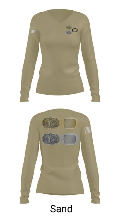 CF Division 63223192 Women's Long Sleeve V-neck Shirt - 47