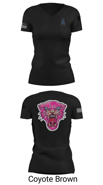 The Citadel 89582044 Women's Short Sleeve V-neck Shirt - 19
