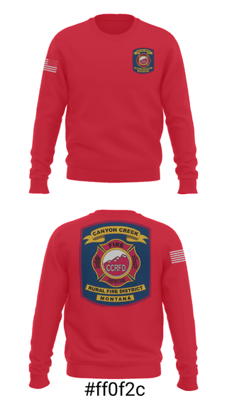 Crew Neck Sweatshirt, , Fire Department, Teamtime, Team time, sublimation, custom sports apparel, team uniforms, spirit wear, spiritwear, sports uniforms, custom shirts, team store, custom team store, fundraiser sports, apparel fundraiser