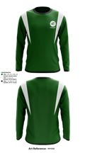 Concord High School Track 53059740 Long Sleeve Performance Shirt - 2