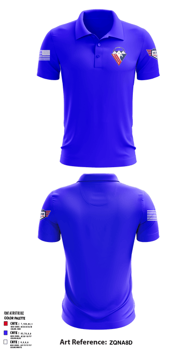 VetVantage Home Services 35667030 Short Sleeve Performance Polo - 40