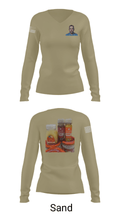 ALPHA BATTERY 2-116 FAR 52826459 Women's Long Sleeve V-neck Shirt - 42
