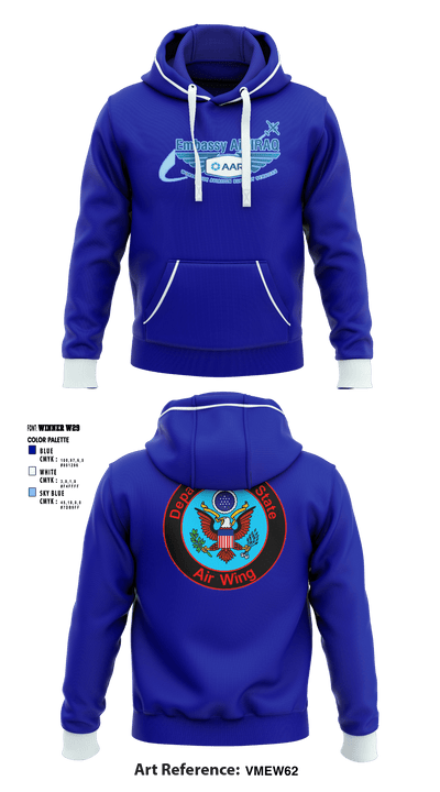 Embassy Air IRAQ 82919068 Hoodie - 1