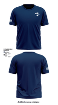 Weatherford Christian School Swimming 67732309 Short Sleeve Performance Shirt - 2