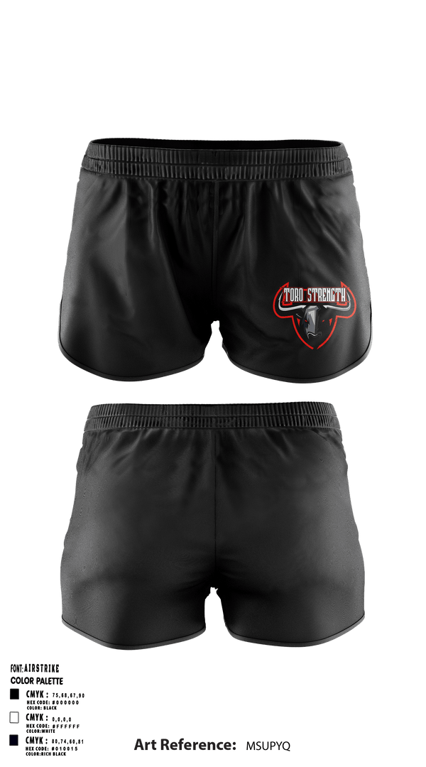 Women's Shorts, ToroStrengthToroStrength, , Teamtime, Team time, sublimation, custom sports apparel, team uniforms, spirit wear, spiritwear, sports uniforms, custom shirts, team store, custom team store, fundraiser sports, apparel fundraiser