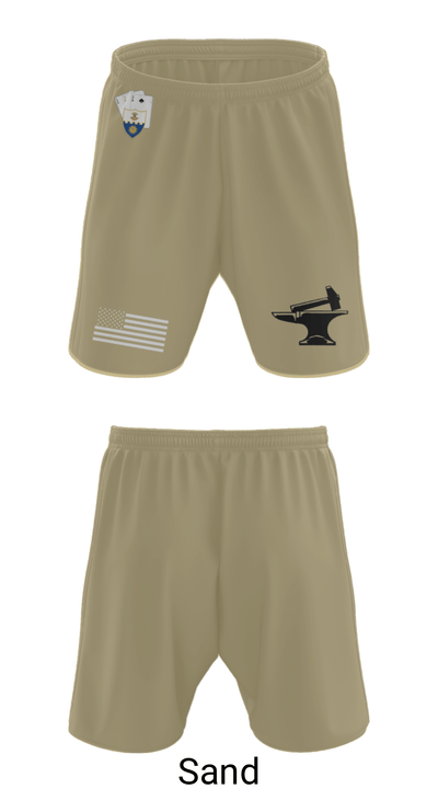 Anvil company, 2-22 Infantry 69124042 Athletic Shorts With Pockets - 30