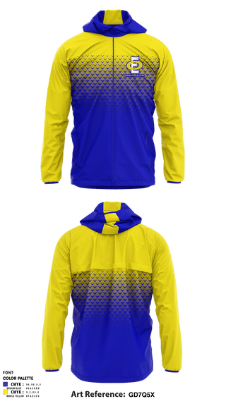 Windbreaker, Oran High School, Spirit Store, Teamtime, Team time, sublimation, custom sports apparel, team uniforms, spirit wear, spiritwear, sports uniforms, custom shirts, team store, custom team store, fundraiser sports, apparel fundraiser
