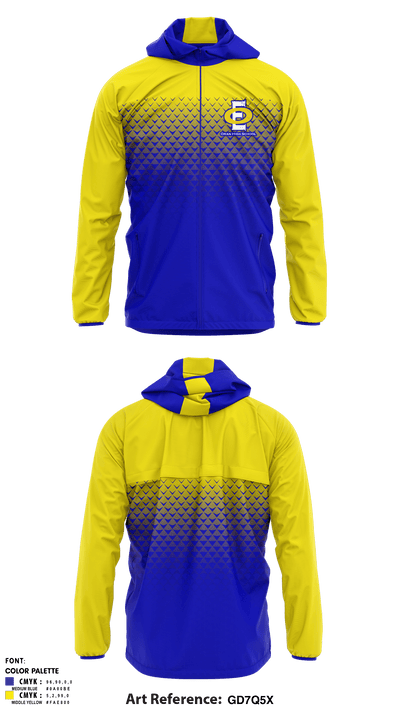 Oran High School 65220878 Windbreaker - 1