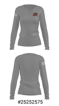 King's School High School Golf 51322311 Women's Long Sleeve V-neck Shirt - 36