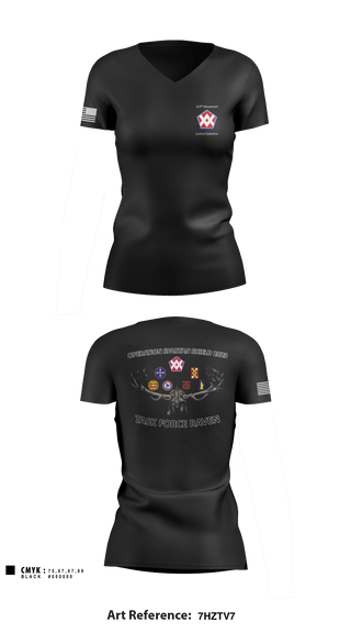 Women's Short Sleeve Vneck Shirt, , Army, Teamtime, Team time, sublimation, custom sports apparel, team uniforms, spirit wear, spiritwear, sports uniforms, custom shirts, team store, custom team store, fundraiser sports, apparel fundraiser