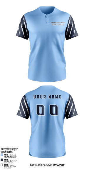 Two Button Softball Jersey, University of Maine Softball, Softball, Teamtime, Team time, sublimation, custom sports apparel, team uniforms, spirit wear, spiritwear, sports uniforms, custom shirts, team store, custom team store, fundraiser sports, apparel fundraiser