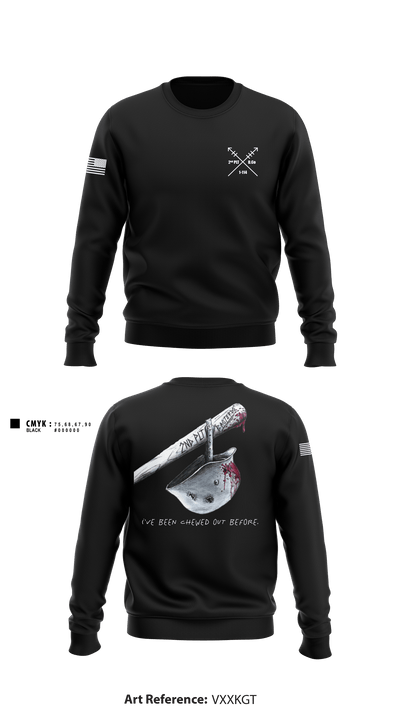 2nd PLT Baseterds 6936669 Crew Neck Sweatshirt - 4