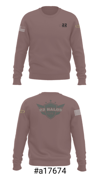 Crew Neck Sweatshirt, , Army, Teamtime, Team time, sublimation, custom sports apparel, team uniforms, spirit wear, spiritwear, sports uniforms, custom shirts, team store, custom team store, fundraiser sports, apparel fundraiser