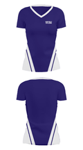 Westerly Bulldogs 34109331 Women's Short Sleeve V-neck Shirt - 35