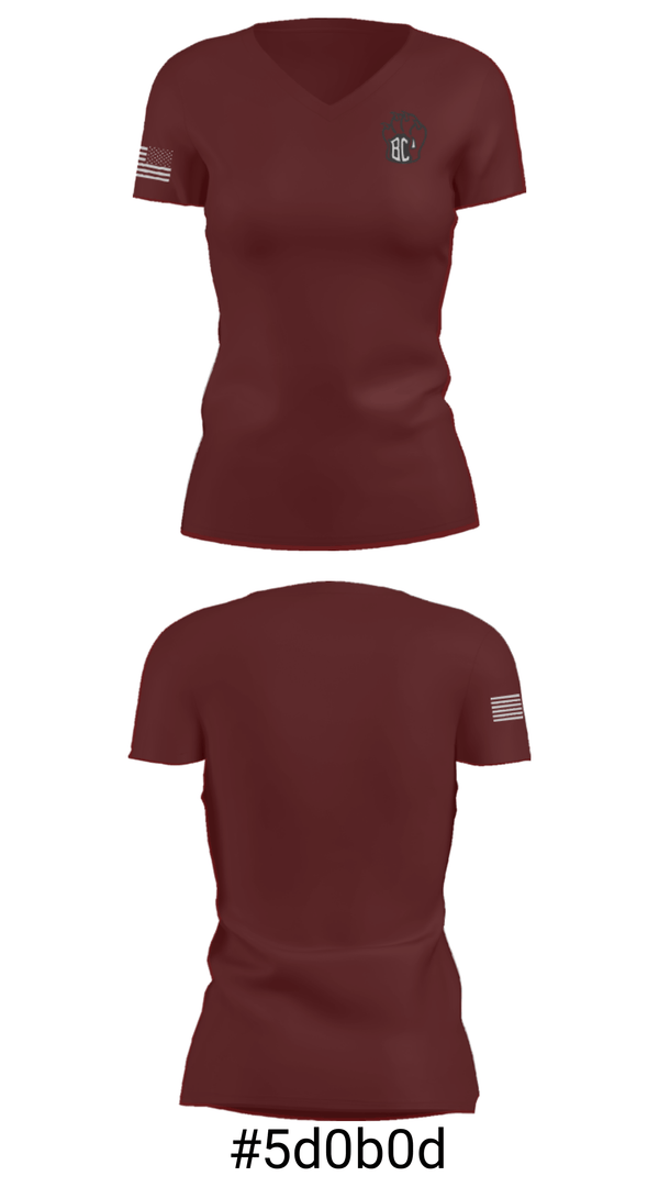 Women's Short Sleeve Vneck Shirt, Brookland-Cayce High School Basketball, Women's Basketball, Teamtime, Team time, sublimation, custom sports apparel, team uniforms, spirit wear, spiritwear, sports uniforms, custom shirts, team store, custom team store, fundraiser sports, apparel fundraiser