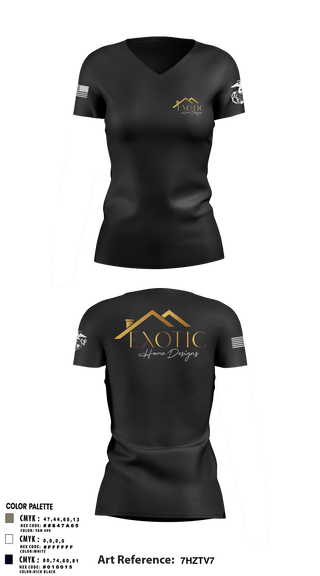 Women's Short Sleeve Vneck Shirt, Exotic home designs, , Teamtime, Team time, sublimation, custom sports apparel, team uniforms, spirit wear, spiritwear, sports uniforms, custom shirts, team store, custom team store, fundraiser sports, apparel fundraiser