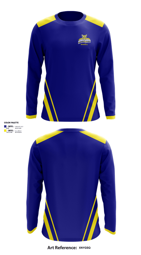 Long Sleeve Performance Shirt, THOMAS STONE COUGARS Baseball, Baseball, Teamtime, Team time, sublimation, custom sports apparel, team uniforms, spirit wear, spiritwear, sports uniforms, custom shirts, team store, custom team store, fundraiser sports, apparel fundraiser