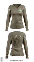 HQ/977 MP Company 16106573 Women's Long Sleeve V-neck Shirt - 2