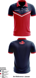 Saugerties Outlaws 20780337 Short Sleeve Performance Polo - 9