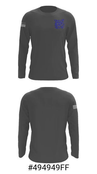 Long Sleeve Performance Shirt, Center Stanton High School Cross Country, Cross Country, Teamtime, Team time, sublimation, custom sports apparel, team uniforms, spirit wear, spiritwear, sports uniforms, custom shirts, team store, custom team store, fundraiser sports, apparel fundraiser