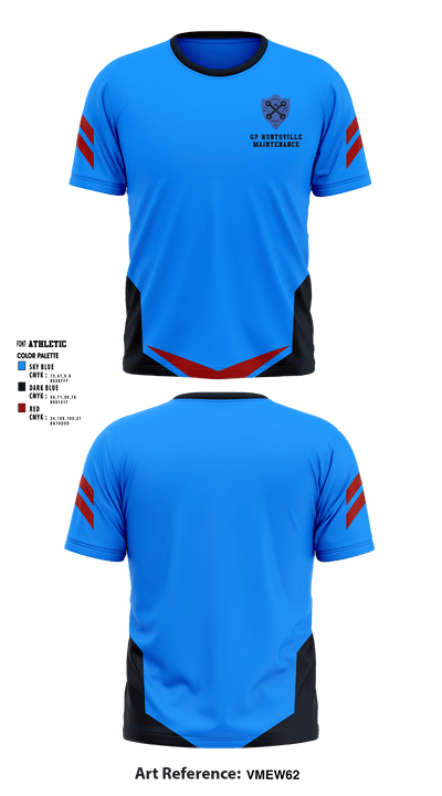 GP Huntsville Maintenance 13314167 Short Sleeve Performance Shirt - 1