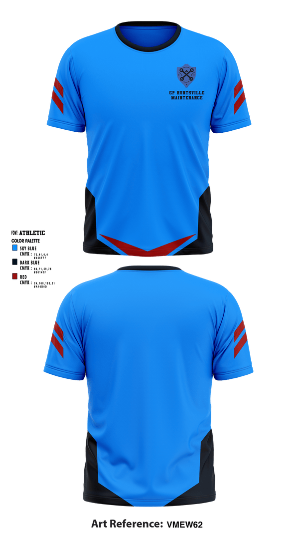 Short Sleeve Performance Shirt, GP Huntsville MaintenanceGP Huntsville Maintenance, , Teamtime, Team time, sublimation, custom sports apparel, team uniforms, spirit wear, spiritwear, sports uniforms, custom shirts, team store, custom team store, fundraiser sports, apparel fundraiser