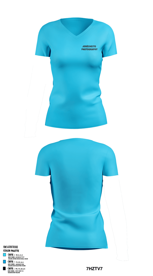Women's Short Sleeve Vneck Shirt, JoséCheito PhotographyJoséCheito Photography, , Teamtime, Team time, sublimation, custom sports apparel, team uniforms, spirit wear, spiritwear, sports uniforms, custom shirts, team store, custom team store, fundraiser sports, apparel fundraiser