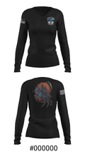 Shadow 86289711 Women's Long Sleeve V-neck Shirt - 37