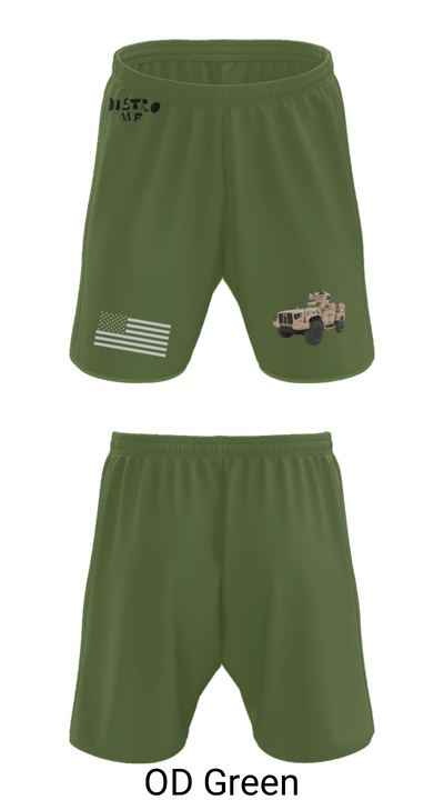 19th SFG GSB A CO. 23995628 Athletic Shorts With Pockets - 28