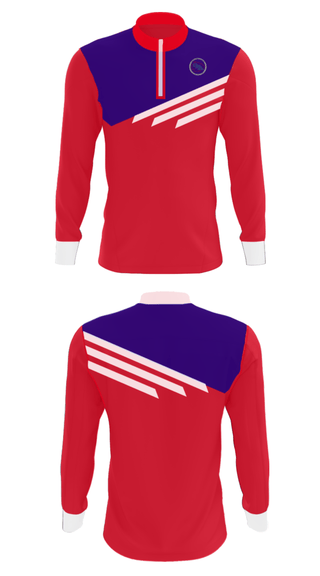 Quarter Zip Jacket, Owego Free Academy Football, Football, Teamtime, Team time, sublimation, custom sports apparel, team uniforms, spirit wear, spiritwear, sports uniforms, custom shirts, team store, custom team store, fundraiser sports, apparel fundraiser