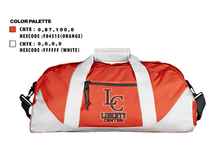 Duffle Bag, Liberty Center Middle School, Spirit Store, Teamtime, Team time, sublimation, custom sports apparel, team uniforms, spirit wear, spiritwear, sports uniforms, custom shirts, team store, custom team store, fundraiser sports, apparel fundraiser