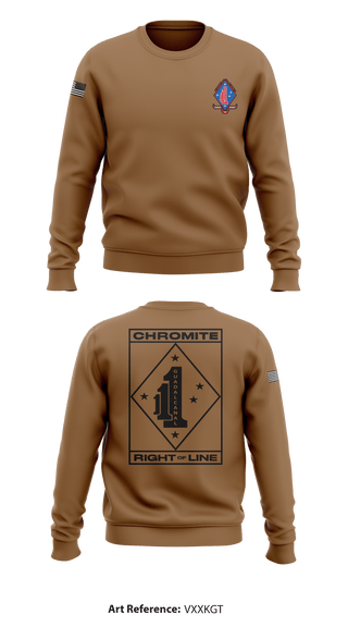 Crew Neck Sweatshirt, , Marines, Teamtime, Team time, sublimation, custom sports apparel, team uniforms, spirit wear, spiritwear, sports uniforms, custom shirts, team store, custom team store, fundraiser sports, apparel fundraiser
