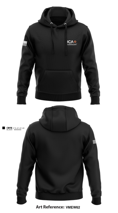 HCA HEALTHCARE 97224522 Hoodie - 3