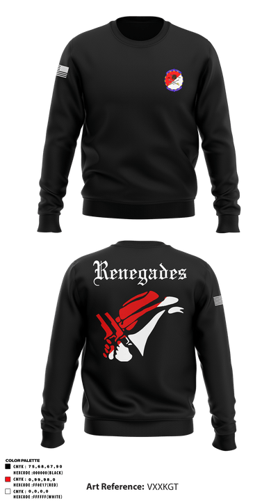 Renegades 84834398 Crew Neck Sweatshirt - 7