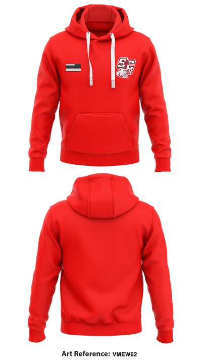 Santiam Christian School Wrestling 60304138 Hoodie - 3