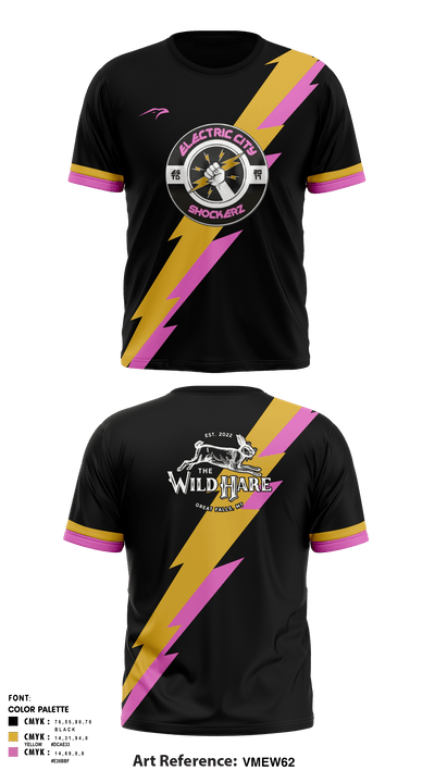 Electric city shockerz 55018985 Short Sleeve Performance Shirt - 1